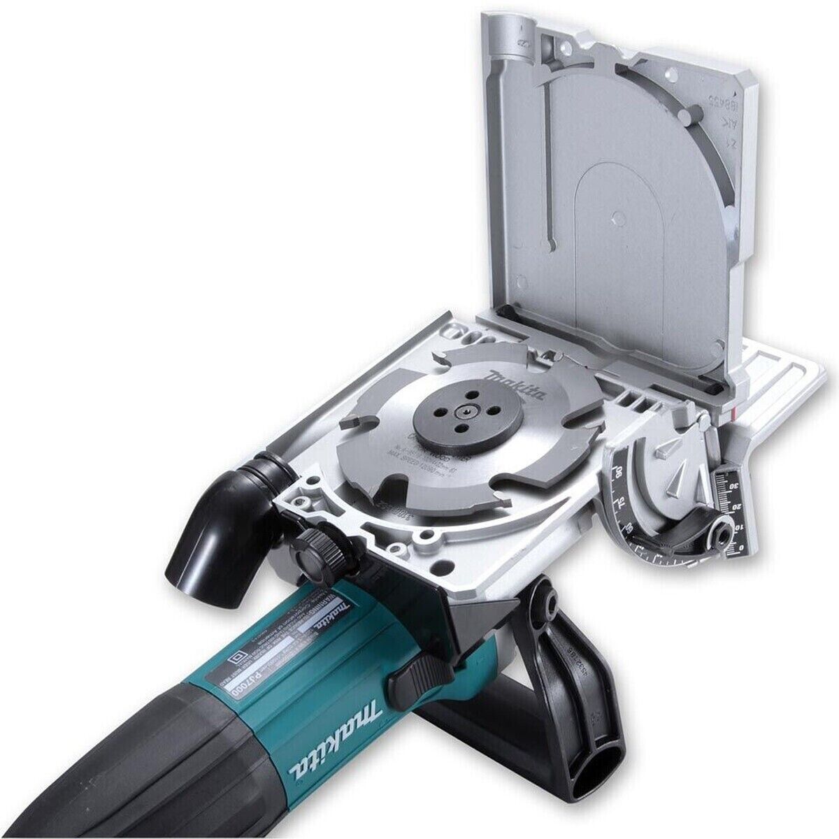 Makita DPJ180Z 18V Mobile Plate Biscuit Joiner Body Only  Silver