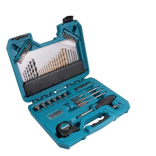 Makita P-90336 Pro Power Drill Accessory Set 74 Piece Bronze silver