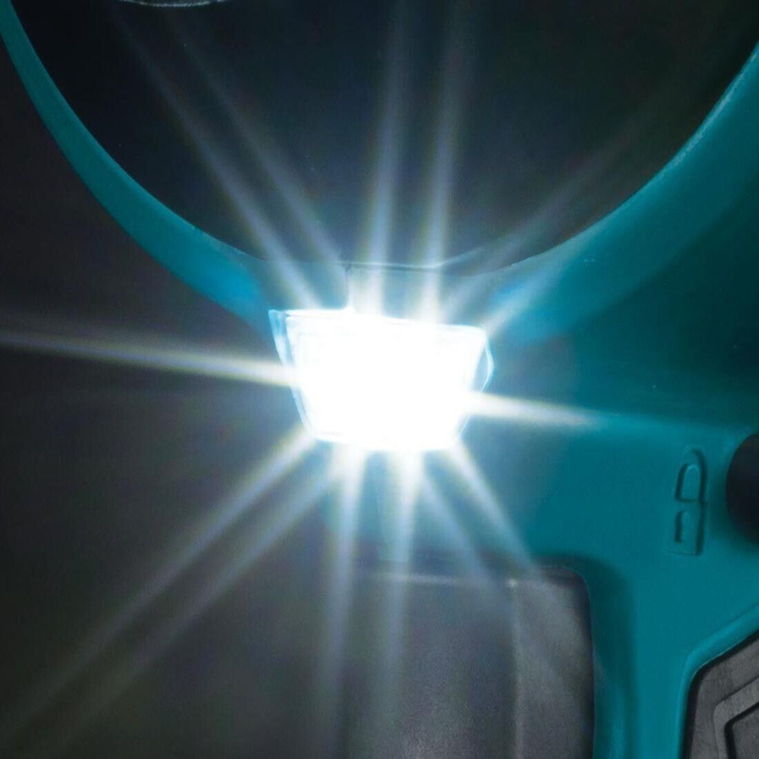 Makita 18V Blower DAS180Z light view