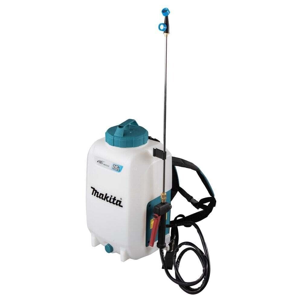 Makita Sprayer DUS158z 15L 18v Backpack Garden Body Only  Gold