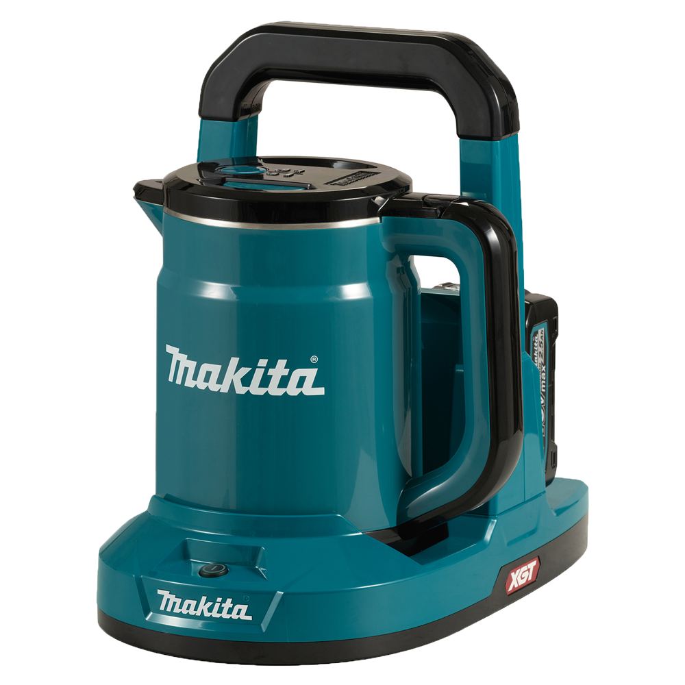 Makita KT001GD201 40v Kettle Max XGT   2x2 5Ah  and charger  Gold