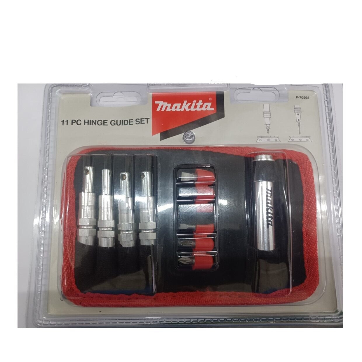 Makita 11pc Hinge Guide Set P-70568