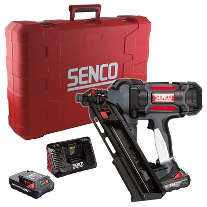 Senco F-35XP 18V First Fix Fusion Framing Nailer 2 x 3 0Ah Battery   Gold