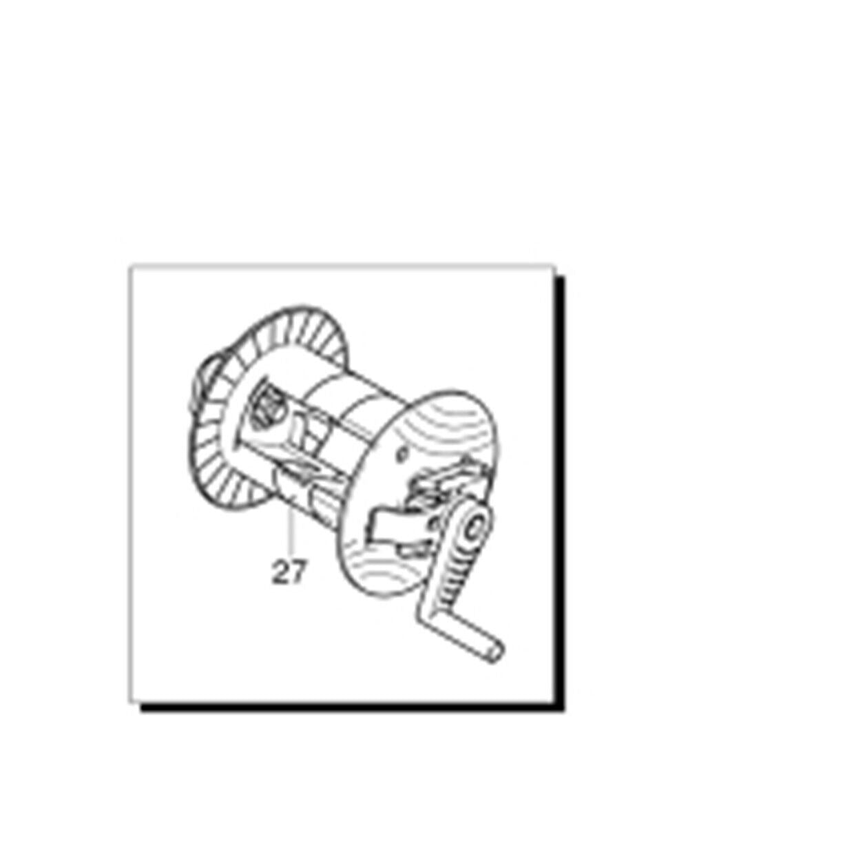 Makita HW140 hose real assembly 609042581