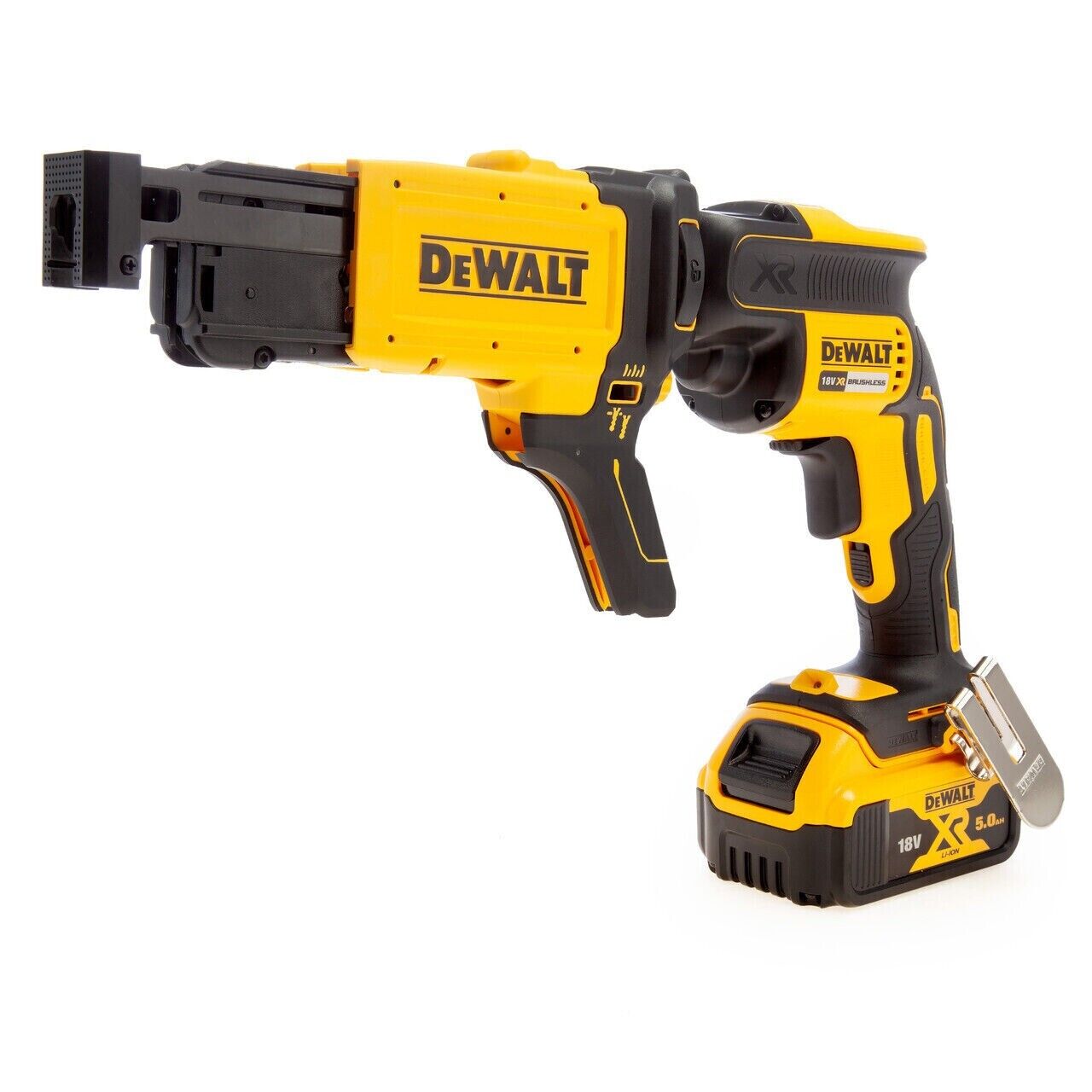 DEWALT DCF620P2K XR 18V 5 Ah Li-ion Collated Drywall Screwdriver Kit 2 x 5 0ah