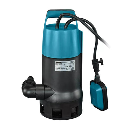 Makita PF1010 2 Electric Submersible Drainage Water Pump 1100W 240L 240v Silver