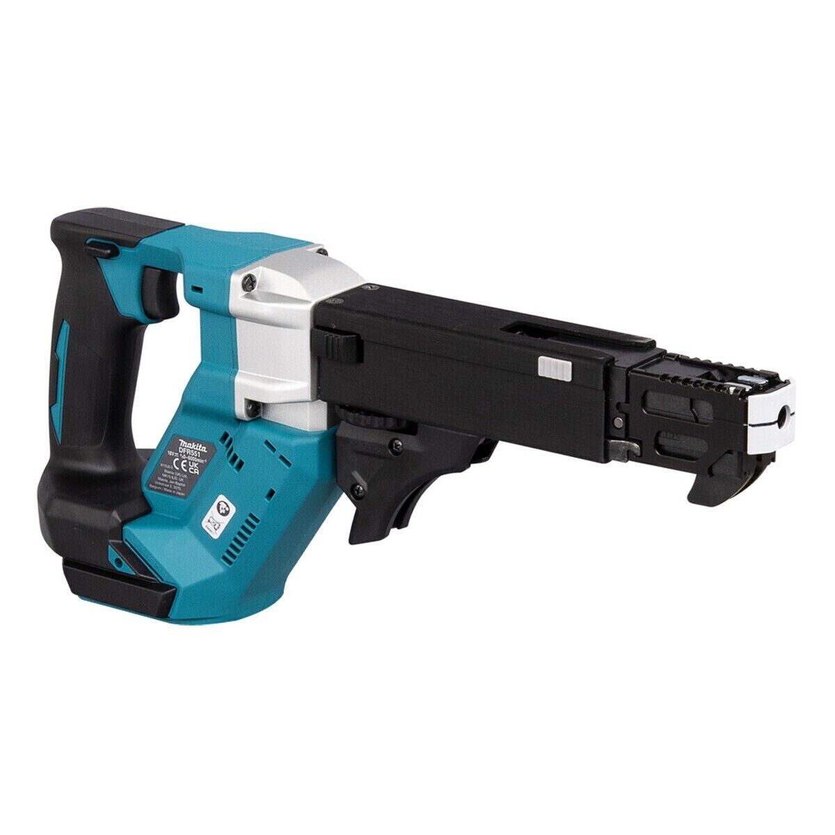 Makita Auto-Feed DFR551Z 18V rear view