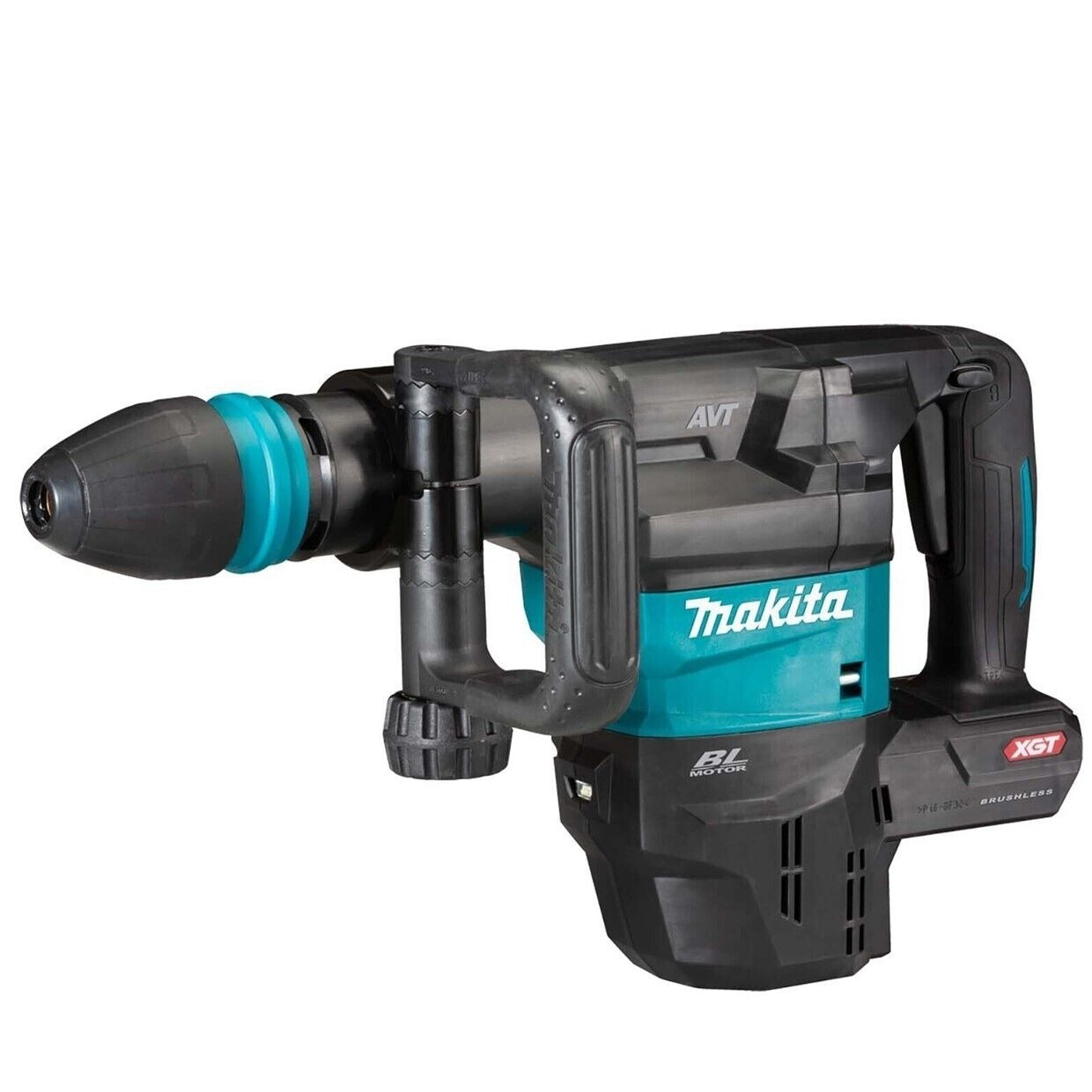 Makita 40V SDS MAX demo HM001GZ close up