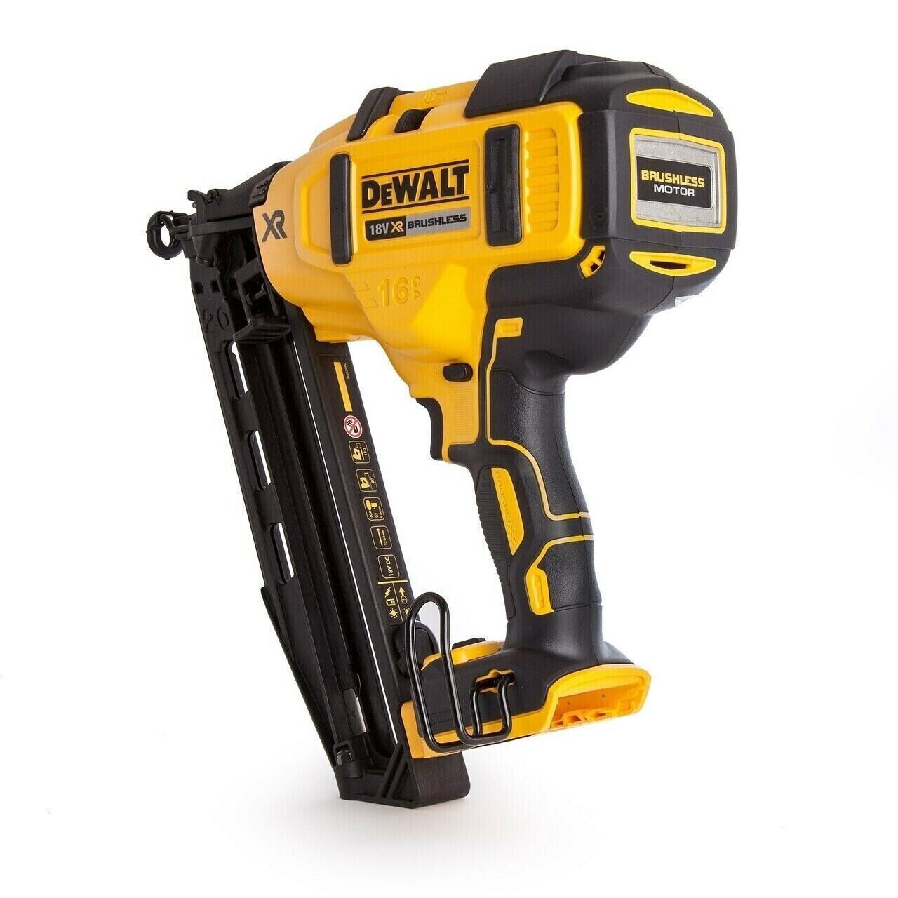 Dewalt DCN660N 18v XR Cordless Brushless Second Fix Framing Nailer Body  Gold