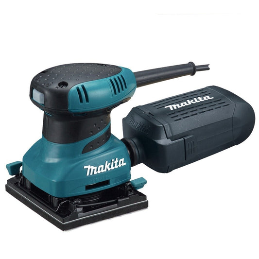 Makita BO4555 200W 1 4 sheet finishing Palm Sander 240v  Silver