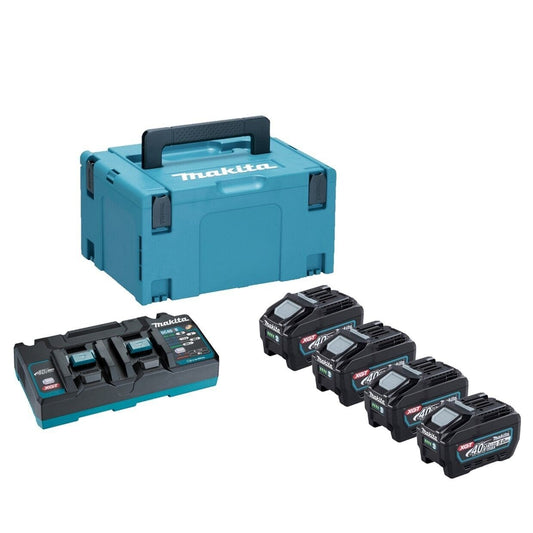 Makita 191U48-0 Power Source Kit XGT 4 x BL4050F front view