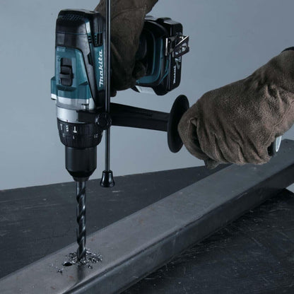 Makita 18v Combi Drill DHP458Z body only side action view