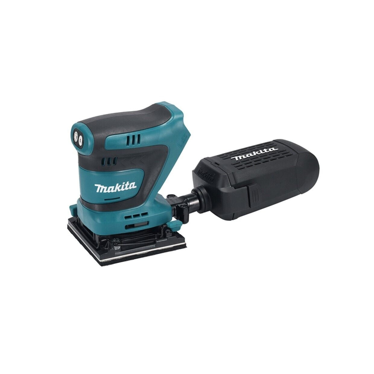 Makita Finishing Sander 18v DBO480Z 1 4 sheet Body Only  Silver