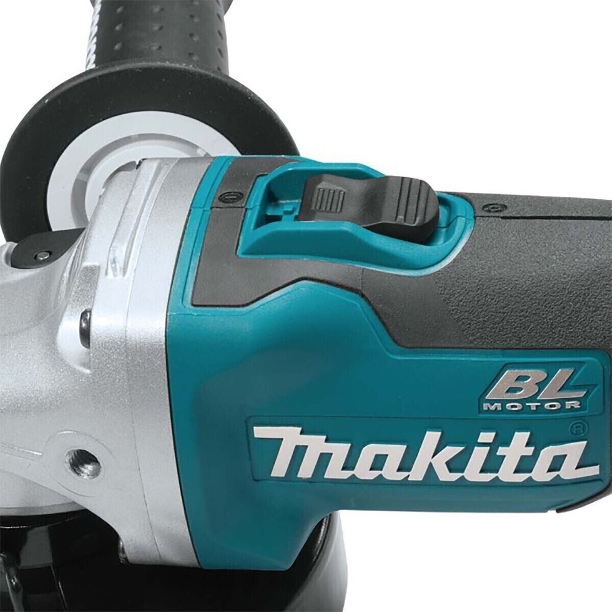 Makita DGA504Z 18V Brushless Angle Grinder  trigger