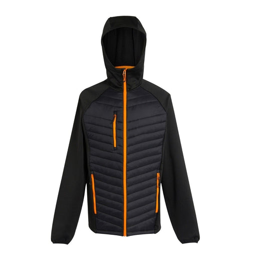 Regatta jacket TRA549 Medium  M  Black orange pop Navigate Silver