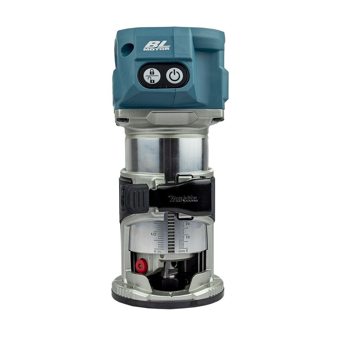 Makita 40v Router RT001GD203 close up