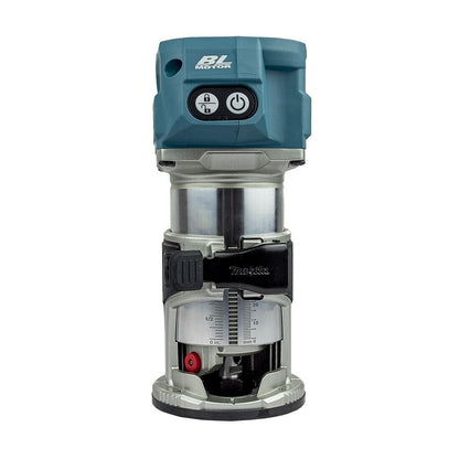 Makita 40v Router RT001GD203 close up