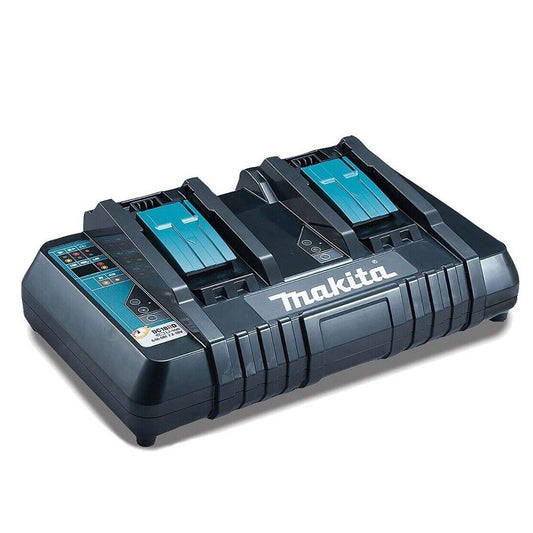 Makita Double Charger 18v Fast DC18RD Dual-Port Lithium-Ion LXT Genuine  Gold