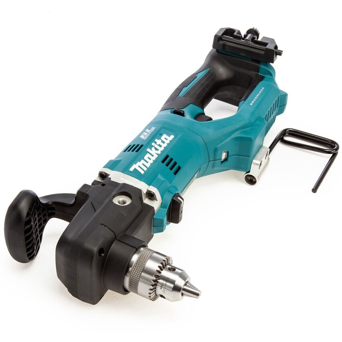 Makita DDA450ZK 18V LXT Li-Ion Brushless Angle Drill  side