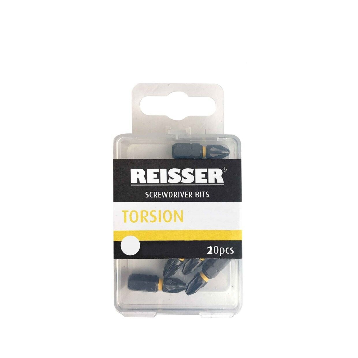 Reisser PZ2 x25mm  20pc  torsion screwdriver bits pz02pb20  Silver