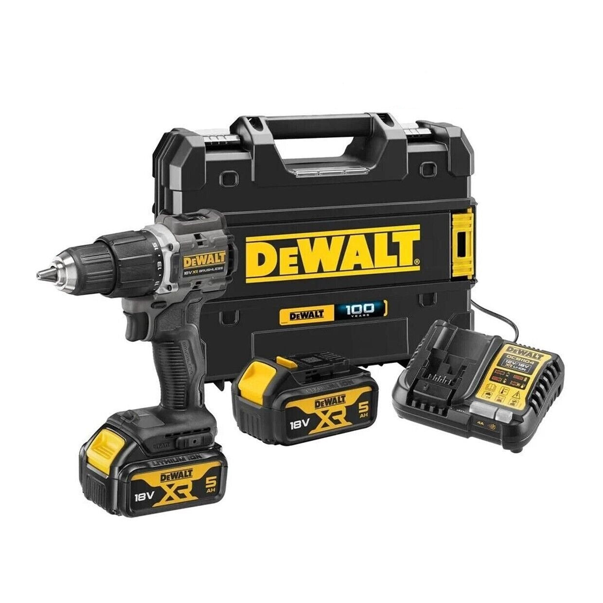 dcd100p2t dewalt kit view