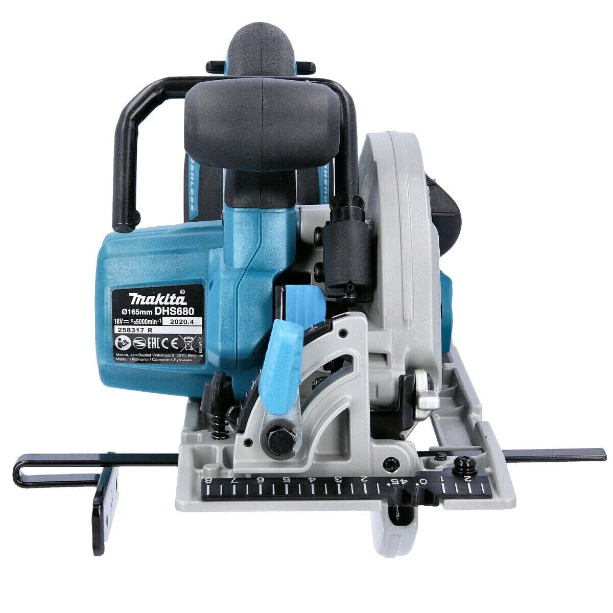 Makita DHS680Z 18V LXT Li-ion Cordless Brushless Circular Saw front