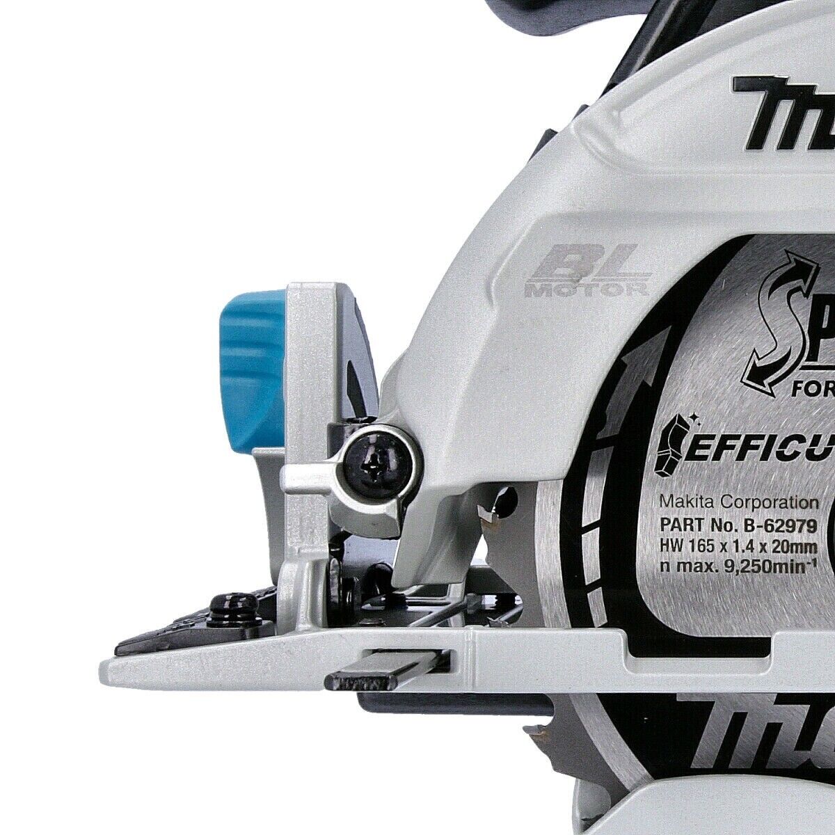 Makita DHS680Z 18V LXT Li-ion Cordless Brushless Circular Saw close up