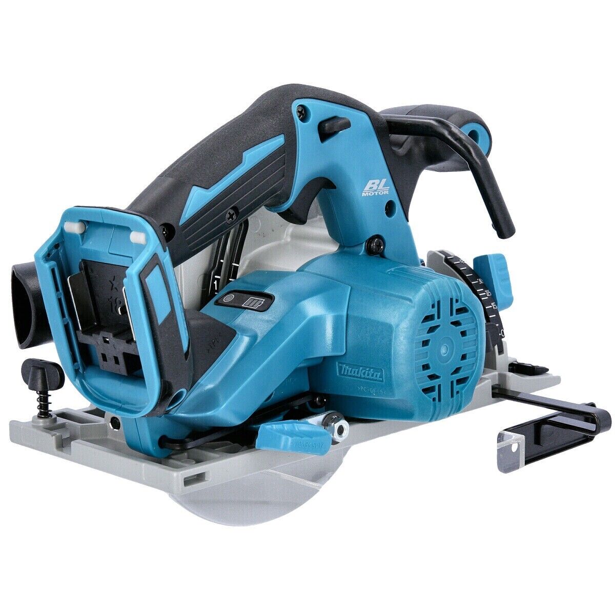 Makita DHS680Z 18V LXT Li-ion Cordless Brushless Circular Saw back side