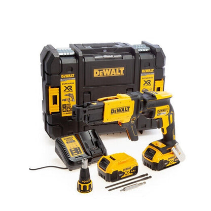 DEWALT DCF620P2K XR 18V 5 Ah Li-ion Collated Drywall Screwdriver Kit 2 x 5 0ah