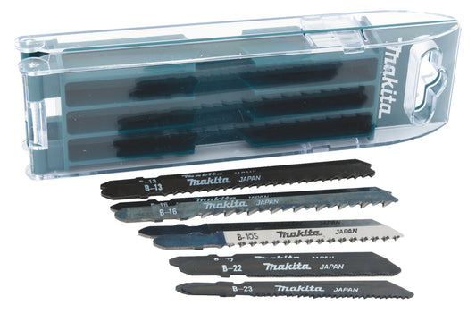 Makita jigsaw blade set 10 Piece B-44410 Silver