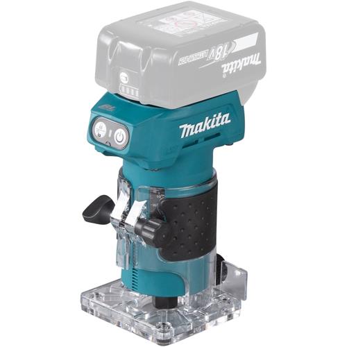 Makita DRT52Z 18v 1/4" Router trimmer Body Only Silver