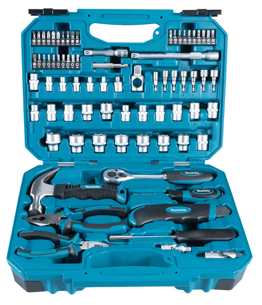 Makita Maintenance Hand Tool Kit Set 76 Piece - E10899 Silver