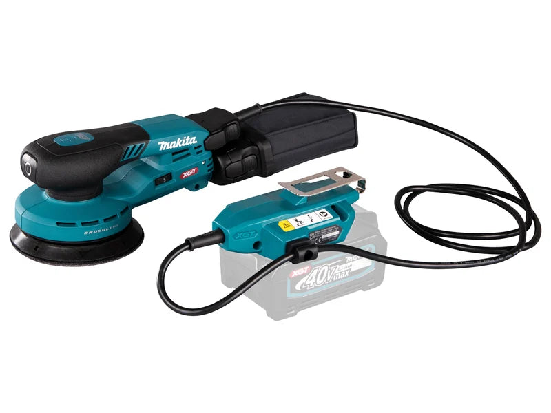 Makita 40V XGT BO001CGZ Sander side view